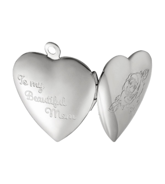 Moederdag medaillon – zilver