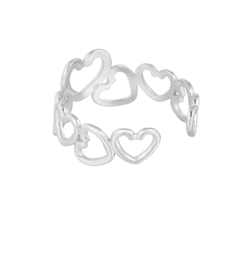 Lizzy ring – zilver