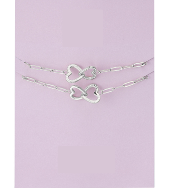 Set armbanden verbonden hart