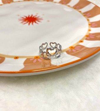Lizzy ring – zilver