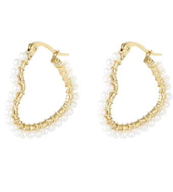 elle oorbellen – goud