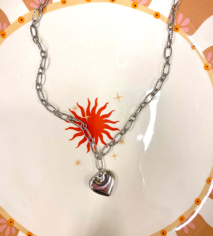 Indy ketting - zilver