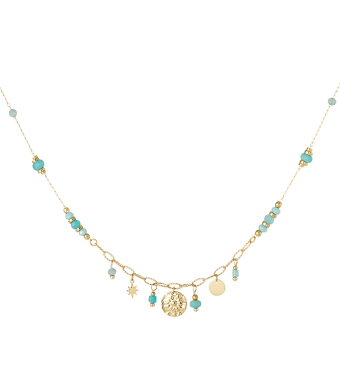 Nola bedelketting – blauw