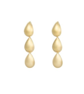 Lou oorbellen – goud