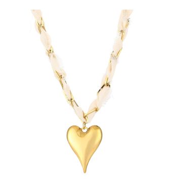 Bali ketting – beige