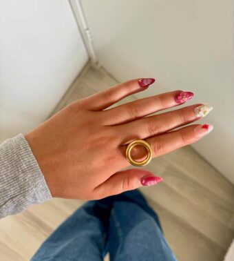 Circle ring – Goud