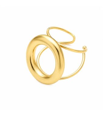 Circle ring – Goud