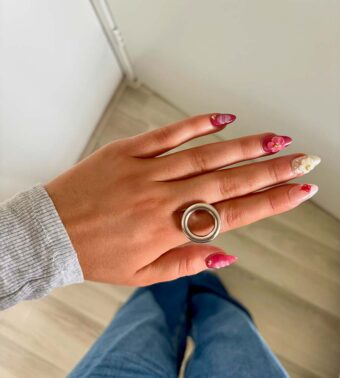 Circle ring – Zilver