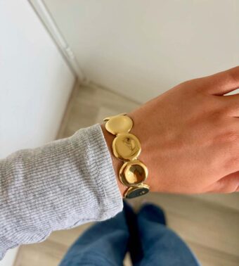 Dots bangle – Goud