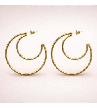 Nynke oorbellen – goud