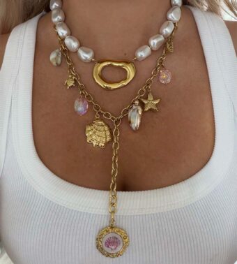 Sealife ketting – Goud